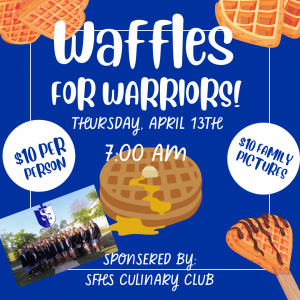Waffles with Warriors
