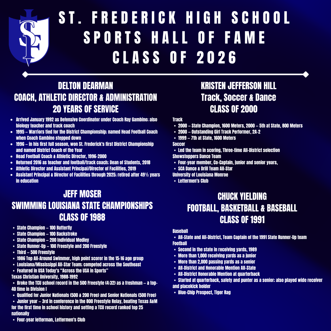 2026 SPORTS HALL OF FAME